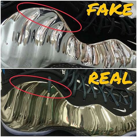 how to know foamposites are fake